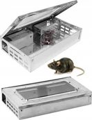 Zwalczanie i odstraszanie szkodników - Q25B KLATKA ŻYWOŁAPKA PUŁAPKA NA MYSZY - miniaturka - grafika 1