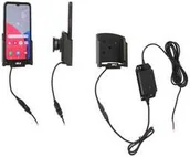 Uchwyty samochodowe do telefonów - Uchwyt aktywny do instalacji na stałe ze stacją dokującą POGO-PIN do Samsung Galaxy Xcover 6 Pro - miniaturka - grafika 1