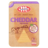 Szybkie dania obiadowe - Mlekovita Ser Cheddar Plastry 150G - miniaturka - grafika 1