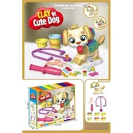 Masy plastyczne - Zestaw ciastoliny pies Merkpol - miniaturka - grafika 1