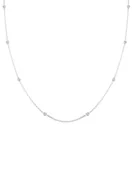 Naszyjniki - Elli Damski soliter z kryształami w srebrze próby 925 Sterling Silver Naszyjniki 1 ct - miniaturka - grafika 1