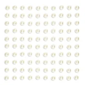 Zabawki kreatywne - Perły samoprzylepne ivory 5mm 100szt - Dalprint - miniaturka - grafika 1