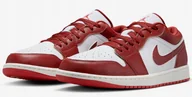 Buty sportowe męskie - Buty Nike Air Jordan 1 Low " Dune Red " r. 45 - miniaturka - grafika 1