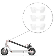 Hulajnogi elektryczne - 3x Podkładka kasująca luzy mechanizmu składania do Xiaomi M365 / M365 PRO - BIAŁY - miniaturka - grafika 1
