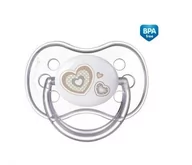 Smoczki uspokajające - Canpol babies Canpol Smoczek silikonowy anatomiczny 18m+ 22/567 Newborn baby BEŻOWY 44895 - miniaturka - grafika 1