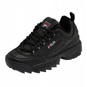 Buty sportowe damskie - Buty damskie Fila Disruptor black/black 38.5 Eu - miniaturka - grafika 1