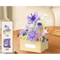 Klocki - Klocki 305el Kwiaty - miniaturka - grafika 1