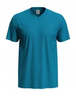 Koszulki męskie - Koszulka męska T-shirt ST2300 Stedman Classic V Men Ocean Blue L - miniaturka - grafika 1