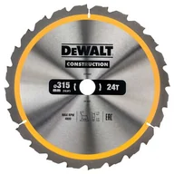 Tarcze do pił - DeWalt DT1961 Tarcza Do Pilarki 315x30mm 24T - miniaturka - grafika 1