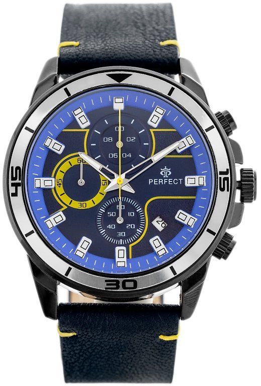 Zegarek Perfect ZEGAREK MĘSKI PERFECT CH02L - CHRONOGRAF