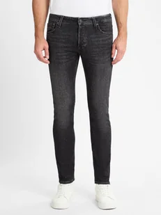 Jack & Jones Dżinsy - JJIglenn Mężczyźni Bawełna szary jednolity, 28-32 - Spodnie męskie - miniaturka - grafika 1