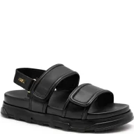 Sandały damskie - Furla Skórzane sandały - miniaturka - grafika 1