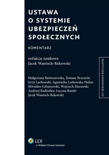 Ustawa o systemie ubezpieczeń społecznych. Komentarz - E-booki - prawo - miniaturka - grafika 1