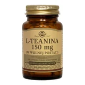 Witaminy i minerały - Solgar L-Teanina 150 mg, 60 kapsułek - miniaturka - grafika 1