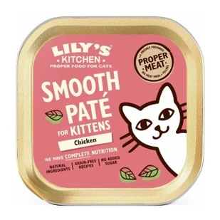 LILY'S KITCHEN karma mokra Kitten Smooth Patè Kurczak 38x85 g - Mokra karma dla kotów - miniaturka - grafika 1