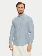 Koszule męskie - Tommy Hilfiger Koszula Classic MW0MW37549 Niebieski Regular Fit - miniaturka - grafika 1