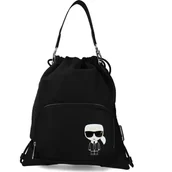 Plecaki - Karl Lagerfeld Plecak K/Ikonik Nylon Conv - miniaturka - grafika 1