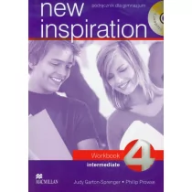 Język angielski. New Inspiration 4. Intermediate. Klasa 1-3. Zeszyt ćwiczeń. (+CD) - gimnazjum - Garton-Sprenger Judy, Philip Prowse