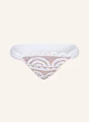 Stroje kąpielowe - Pilyq Dół Od Bikini Trójkątnego Lace Fanned Teeny weiss - miniaturka - grafika 1