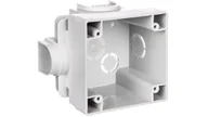 Puszki elektryczne i akcesoria - PCE Puszka podtynkowa do gniazd design jasnoszara 88300 88300 - miniaturka - grafika 1