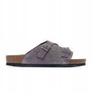 Kapcie męskie - Klapki Birkenstock Zürich LEVE Faded Purple 1028309 45 - miniaturka - grafika 1