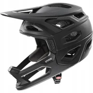 Kaski rowerowe - Uvex Kask Rowerowy Revolt Black 15 - miniaturka - grafika 1