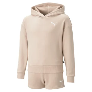 Dres Puma Loungewear Short Suit G, Dzieci - Odzież sportowa dziecięca - miniaturka - grafika 1