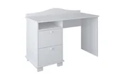 Szafy i szafki dla dzieci - Biurko białe z dwoma szufladami Classic Pinewood - miniaturka - grafika 1
