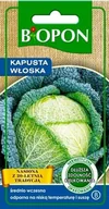 Nasiona i cebule - Biopon nasiona kapusta wloska 1 g karbowane liście-Biopon - miniaturka - grafika 1