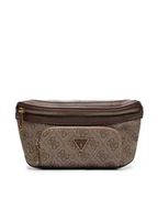 Nerki - Guess Saszetka nerka Vezzola Smart Mini Bags HMEVZL P3231 Beżowy - miniaturka - grafika 1