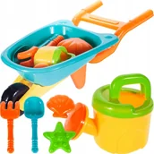 Zabawki i gry sportowe - Taczka Dla Dzieci Zestaw Konewka Foremki X02 - miniaturka - grafika 1