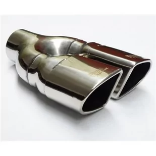 Końcówka tłumika wydechu 2x71x71mm R 58mm - Układ wydechowy - akcesoria - miniaturka - grafika 1