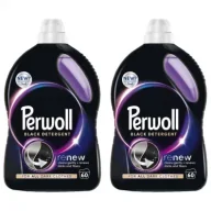 Środki do prania - Perwoll Płyn do prania tkanin ciemnych Black (120 prań) Zestaw 2 x 3 l - miniaturka - grafika 1