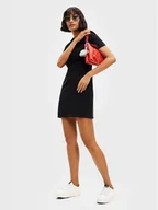Sukienki - Desigual Sukienka codzienna Keira 22WWVW46 Czarny Slim Fit - miniaturka - grafika 1