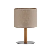 Lampy stojące - TK Lighting Lampka nocna DEVA NATURE 5192 1xE27 styl skandynawski beżowa TK5192 - miniaturka - grafika 1