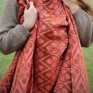 Nosidełka dla dzieci - Yaro Slings Szal Yaro La Vita Duo Pink Black Bronze Glam - miniaturka - grafika 1