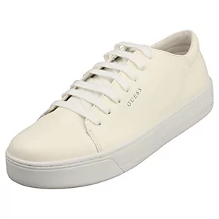 Guess Udine A, Trampki męskie, Off White, 41 EU - Trampki męskie - miniaturka - grafika 1