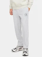 Spodnie sportowe męskie - Jack&Jones Spodnie dresowe Gordon 12249904 Biały Regular Fit - miniaturka - grafika 1