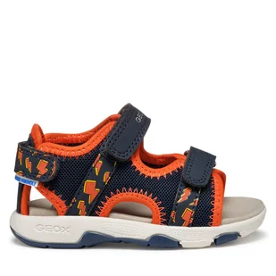Sandały Geox B Sandal Multy B450FA 014CE C0659 S Granatowy - Buty dla chłopców - miniaturka - grafika 1