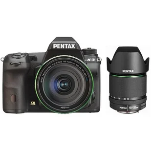 PENTAX K3 III + 18-135 mm f/3.5-5.6 WR czarny - Aparaty Cyfrowe - miniaturka - grafika 1