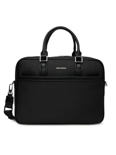 Gino Rossi Torba na laptopa 06A10936-3 Czarny - Torby na laptopy - miniaturka - grafika 1