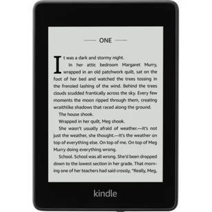 Amazon Paperwhite 4 czarny 32GB z reklamami - Czytniki ebooków - miniaturka - grafika 1