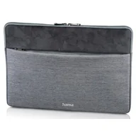 Torby na laptopy - Etui na laptopa HAMA Tayrona 15.6 cali Jasno-szary - miniaturka - grafika 1
