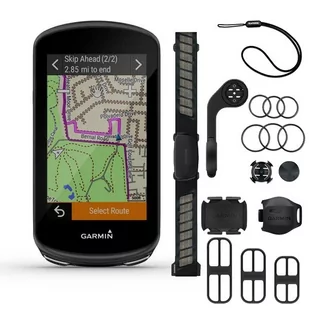 Garmin Edge 1030 Plus HR/Cad Bundle z mapą Pl Topo - Liczniki rowerowe - miniaturka - grafika 1