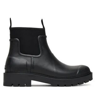 Kalosze Calvin Klein Jeans Combat Rain Boot YM0YM01376 Czarny - Kalosze damskie - miniaturka - grafika 1