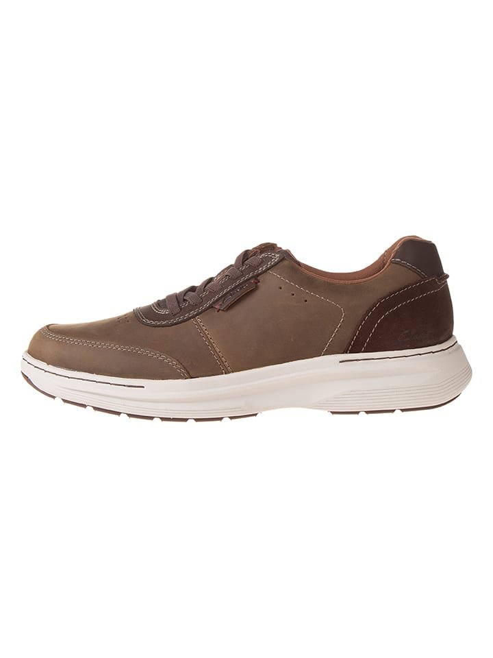 Clarks Skórzane sneakersy 