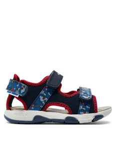 Geox Sandały B Sandal Multy Boy B450FA 014CE C0735 S Granatowy - Buty dla chłopców - miniaturka - grafika 1