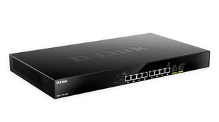 D-Link DMS-1100-10TP Zarządzany L2 2.5G Ethernet (100/1000/2500) Obsługa PoE 1U Czarny DMS-1100-10TP/M - Switche - miniaturka - grafika 1