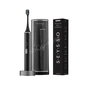 Zestaw SEYSSO Hypertech SUPERIOR Szczoteczka soniczna i pasta SEYSSO Carbon Black - Szczoteczki elektryczne - miniaturka - grafika 1