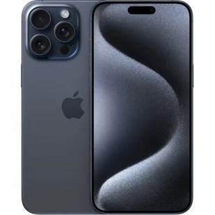 Smartfon APPLE iPhone 15 Pro Max 256GB 5G 6.7" 120Hz Tytan Błękitny (CPO) - Telefony OUTLET - miniaturka - grafika 1